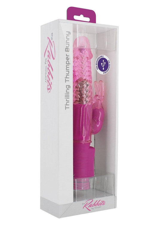 The Rabbits Thrilling Thumper Bunny by ToyJoy - Happytoys Sexshop: Toys for Feeling Happy & Easy 😊 - Discreet geleverd