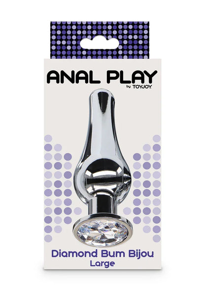 ToyJoyAnalPlayDiamondBumBijouLarge2 @ Happytoys Sexshop: online sex shop for Feeling Happy & Easy 😊 the erotic store owned by a woman