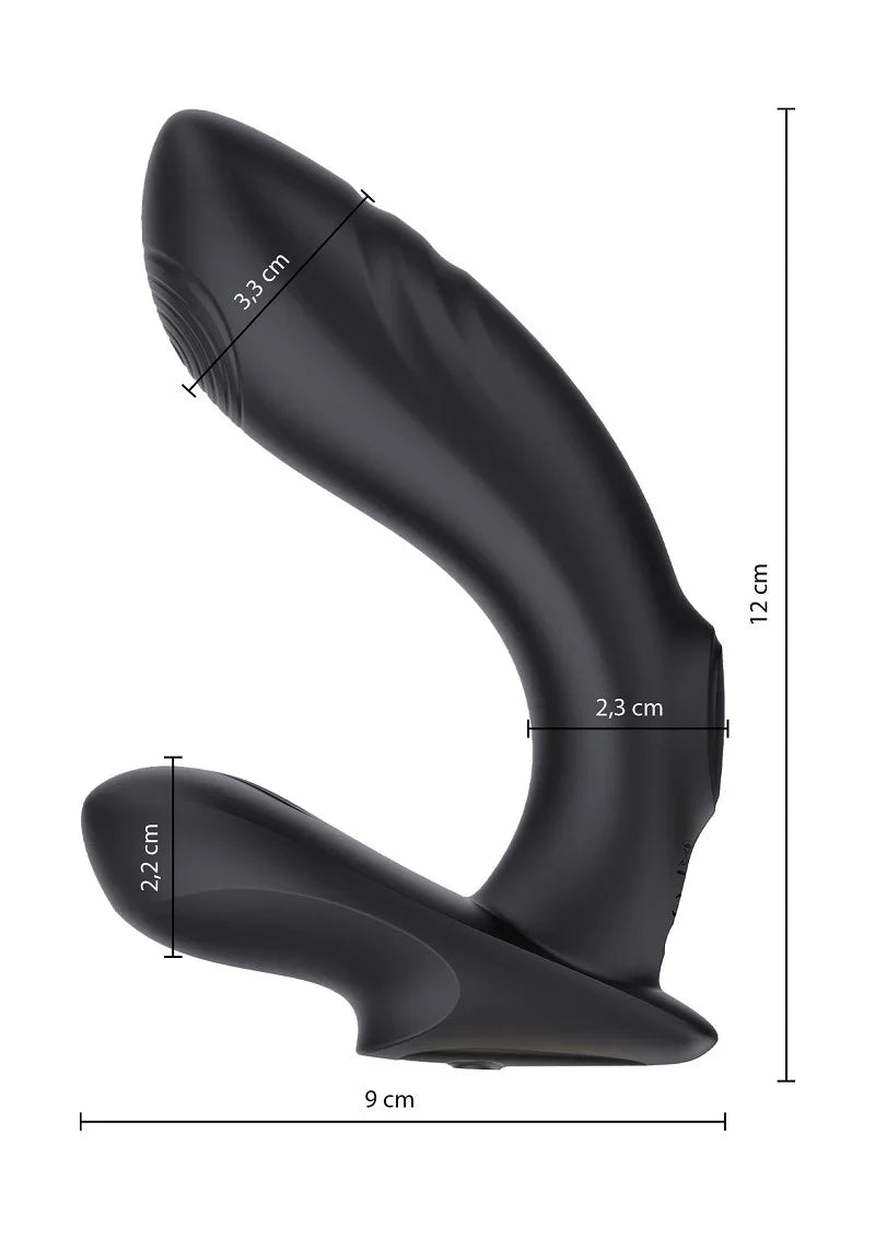 Designer Edition Mustang Prostate Massager by ToyJoy - Happytoys Sexshop: Toys for Feeling Happy & Easy 😊 - Discreet geleverd