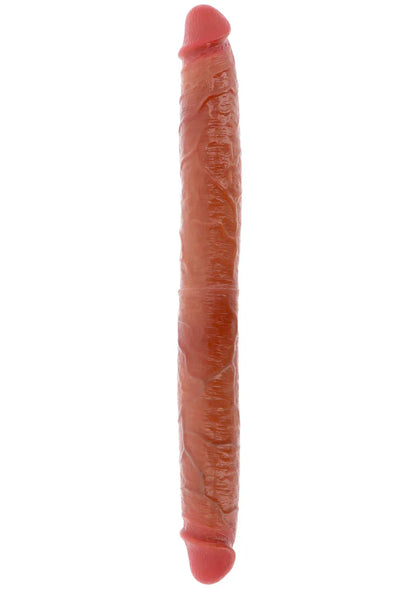 Get Real Silicone Foreskin Double Dong 46 cm by ToyJoy - Happytoys Sexshop: Toys for Feeling Happy & Easy 😊 - Discreet geleverd