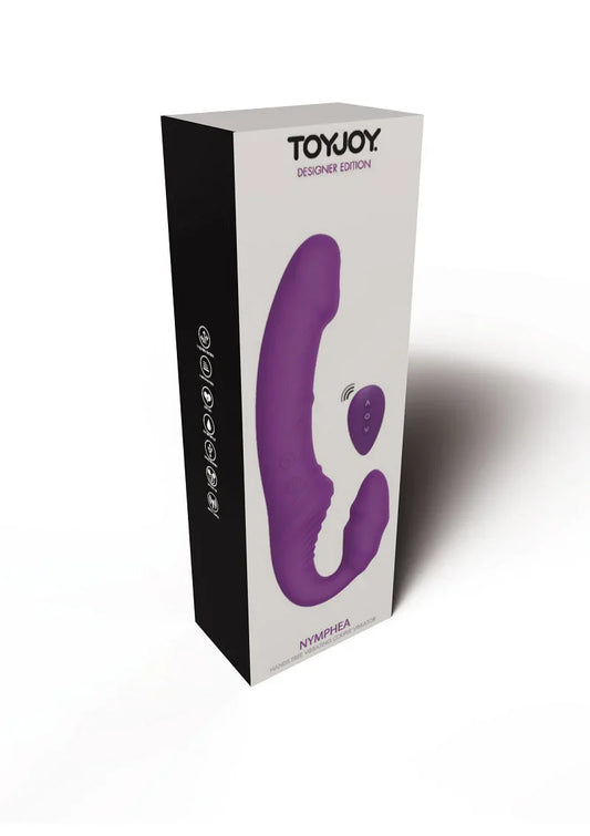 Designer Edition Nymphea Vibrating Strap-On by Toyjoy - Happytoys Sexshop: Toys for Feeling Happy & Easy 😊 - Discreet geleverd