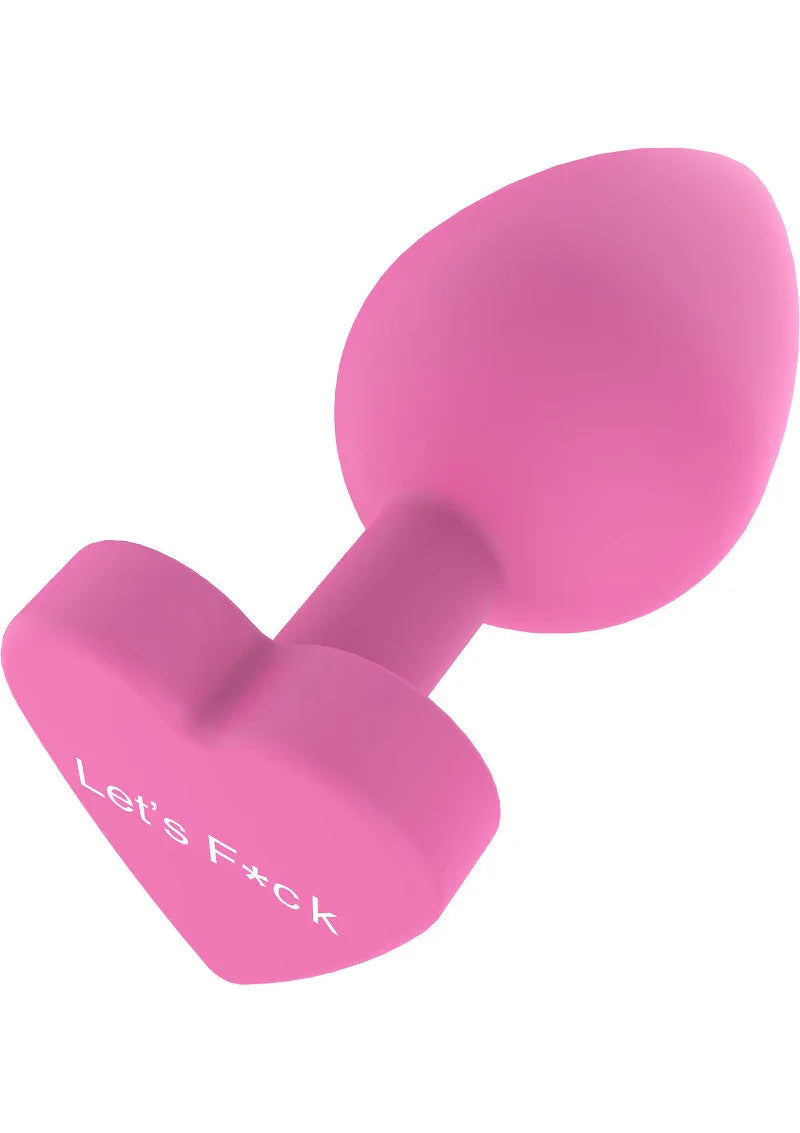 Let's Fuck Buttplug by Toyjoy - Happytoys Sexshop: Toys for Feeling Happy & Easy 😊 - Discreet geleverd