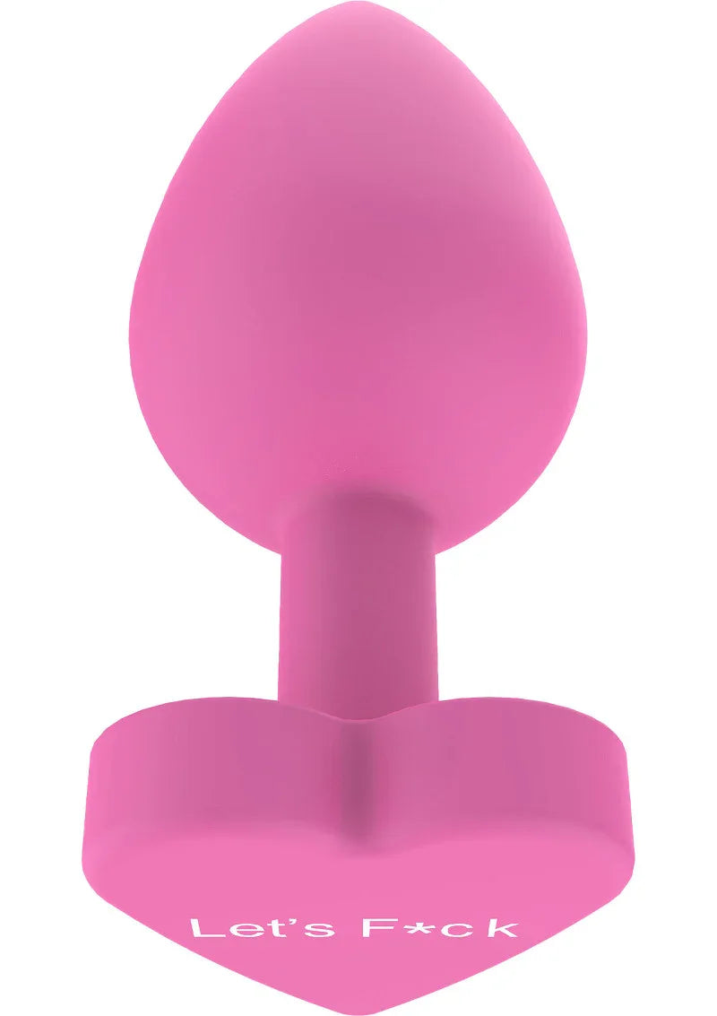 Let's Fuck Buttplug by Toyjoy - Happytoys Sexshop: Toys for Feeling Happy & Easy 😊 - Discreet geleverd