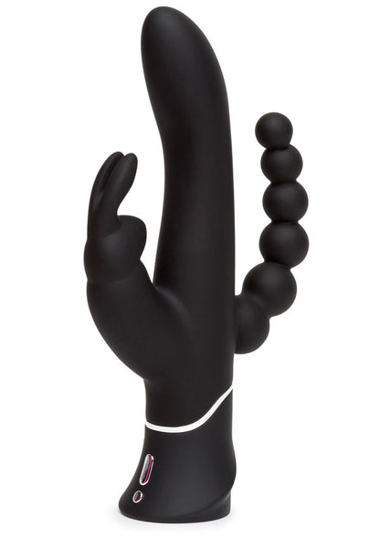 Triple_Curve_Rabbit_Vibrator_by_Happy_Rabbit | bestel discreet online bij Happytoys, de erotische webshop geleid door een vrouw.
