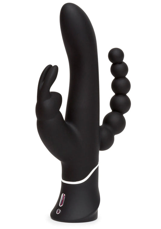 Triple_Curve_Rabbit_Vibrator_by_Happy_Rabbit | bestel discreet online bij Happytoys, de erotische webshop geleid door een vrouw.