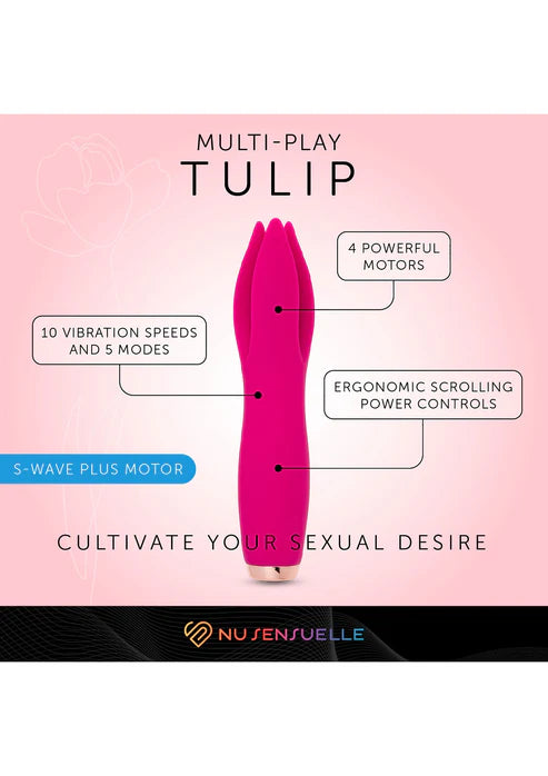 Tulip Multi-Play Vibrator by Nu Sensuelle