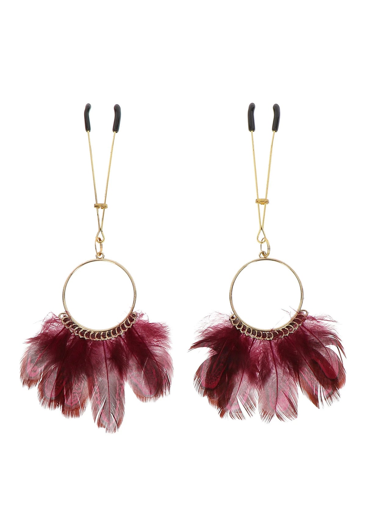Bestel: Tweezers With Feathers by Niple Play by Taboom - tepel toys bij Happytoys.nl, happytoys.be, Happytoys.ae: erotische sex webshop | liever Happy dan Easy ⭐⭐⭐⭐⭐