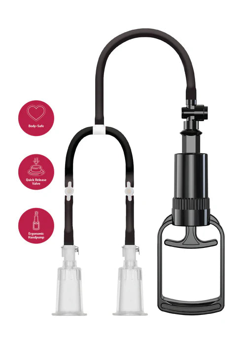 Vacuum Nipple Pleasure Pump M/L by She.E.O.