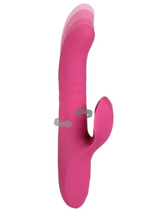 Venus Thrusting-Rotating Vibe by ToyJoy - Happytoys Sexshop: Toys for Feeling Happy & Easy 😊 - Discreet geleverd
