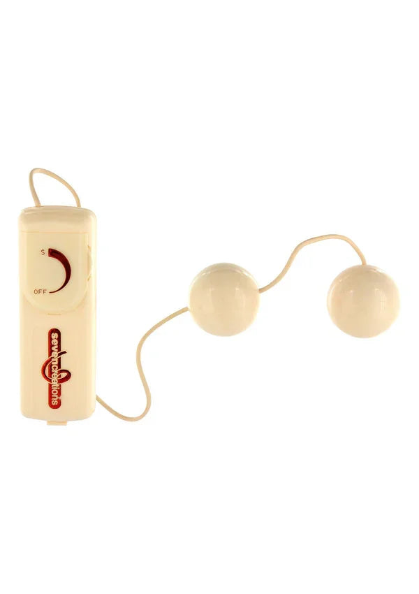 Vibrating Duoballs by Seven Creations - Happytoys Sexshop: Toys for Feeling Happy & Easy 😊 - Discreet geleverd