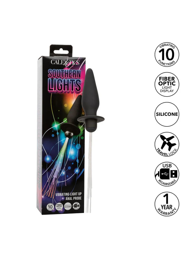 Vibrating Light Up Anal Probe by CalExotics