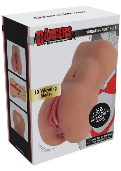 Vibrating Slut Hole Masturbator by Hidden Desire