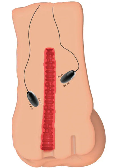 Vibrating Slut Hole Masturbator by Hidden Desire