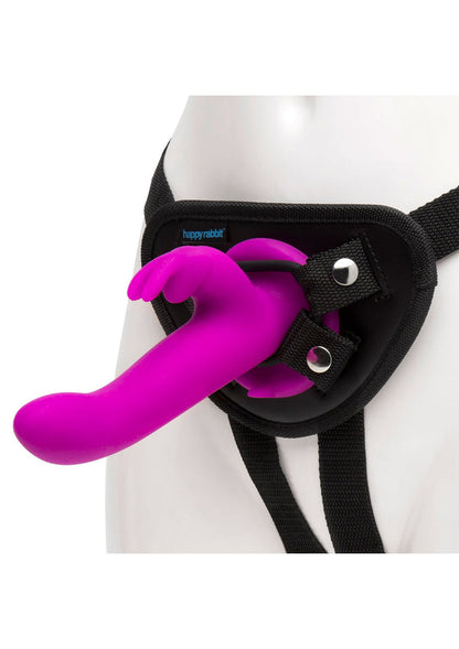 Vibrating Strap On Harness Set by Happy Rabbit