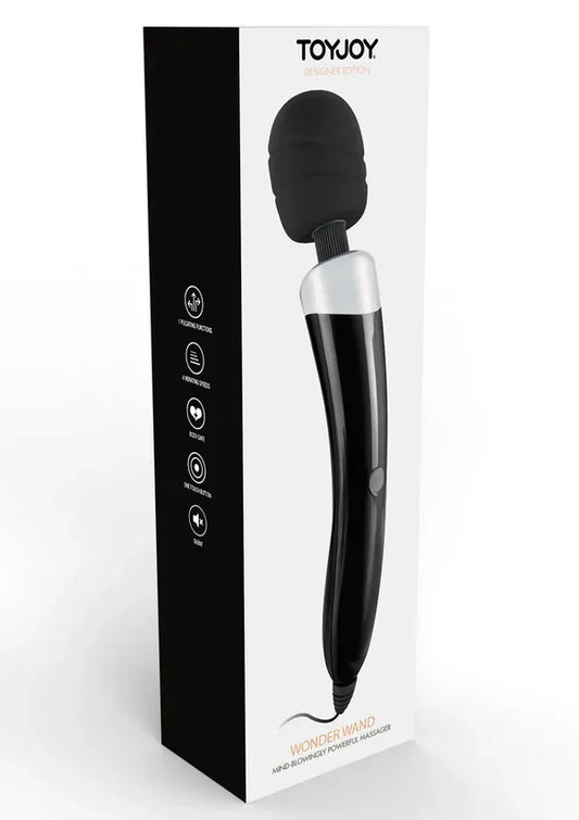 Wonder Wand Massager Purple by ToyJoy - Happytoys Sexshop: Toys for Feeling Happy & Easy 😊 - Discreet geleverd
