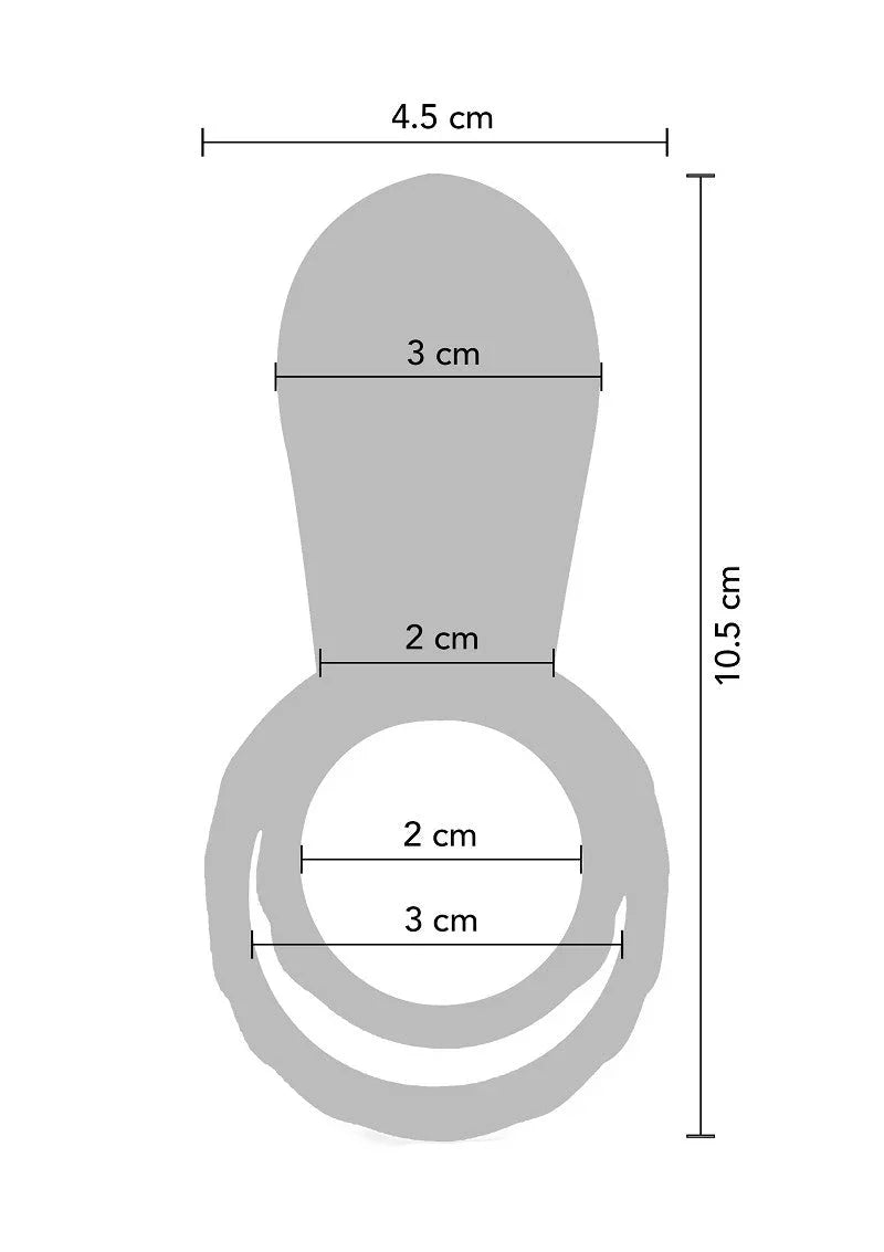 Couples Vibrator Ring by Xocoon - Happytoys Sexshop: Toys for Feeling Happy & Easy 😊 - Discreet geleverd