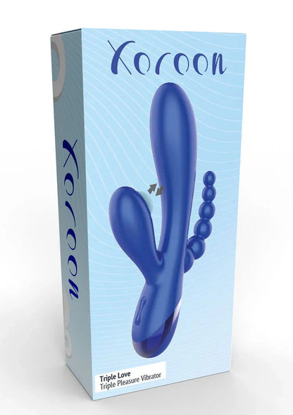 Triple Love Vibrator by Xocoon - Happytoys Sexshop: online sex shop for Feeling Happy & Easy 😊 - Discreet geleverd