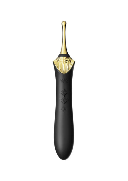 Bess 2 Clitoral Vibrator Zwart by Zalo - Happytoys Sexshop: Toys for Feeling Happy & Easy 😊 - Discreet geleverd
