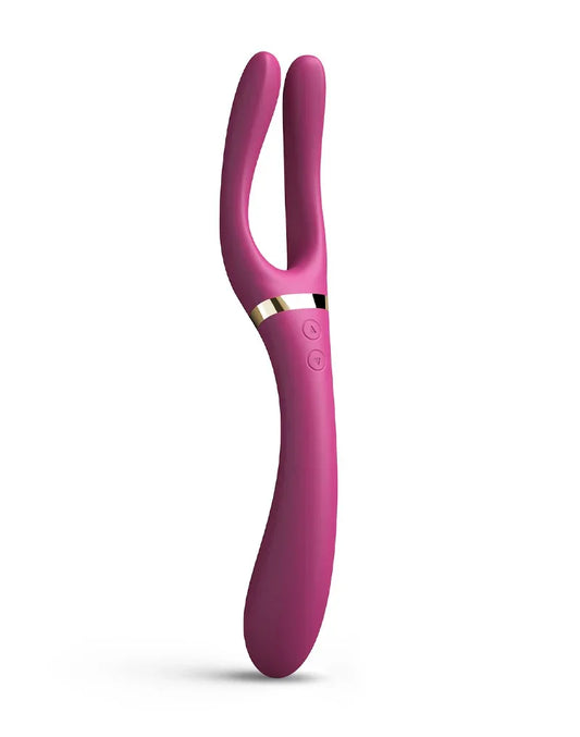 Dorcel - Infinite Joy - Multi Vibrator - Plum - Happytoys Sexshop: Toys for Feeling Happy & Easy 😊 - Discreet geleverd