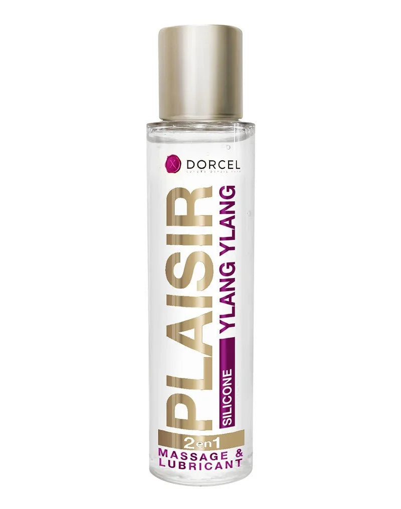Dorcel - Plaisir Ylang Ylang - 2-in-1 Massageolie & Siliconen Glijmiddel - 100 ml - Happytoys Sexshop: Toys for Feeling Happy & Easy 😊 - Discreet geleverd