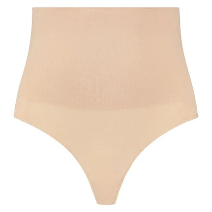 BYE-BRA - THONG STYLE SEAMLESS GIRDLE BEIGE SIZE S - Happytoys Sexshop: online sex shop for Feeling Happy & Easy 😊 - Discreet geleverd