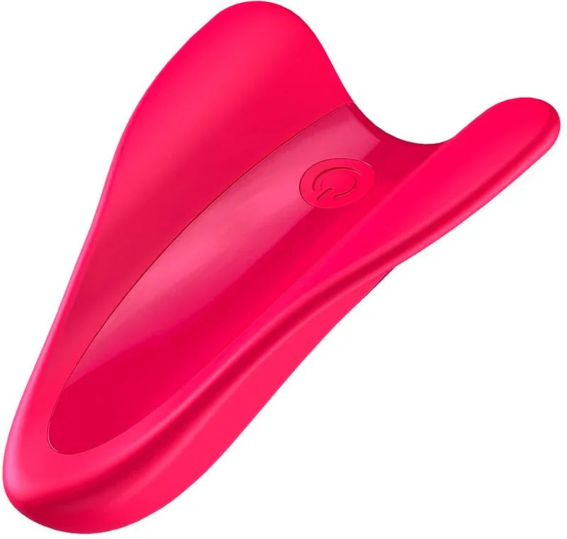 SATISFYER - HIGH FLY FINGER VIBRATOR FUCHSIA - Happytoys Sexshop: online sex shop for Feeling Happy & Easy 😊 - Discreet geleverd