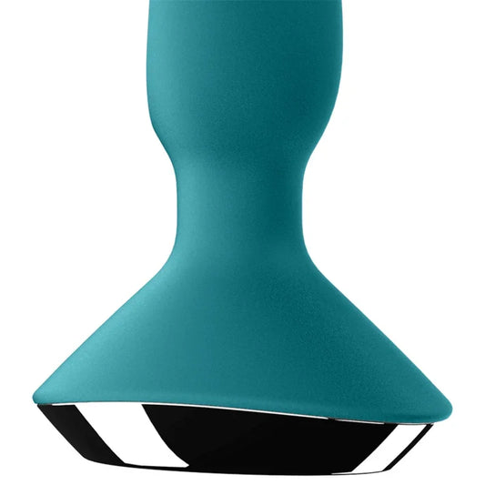 SATISFYER - PLUG ILICIOUS 1 PLUG VIBRATOR GREEN - Happytoys Sexshop: online sex shop for Feeling Happy & Easy 😊 - Discreet geleverd