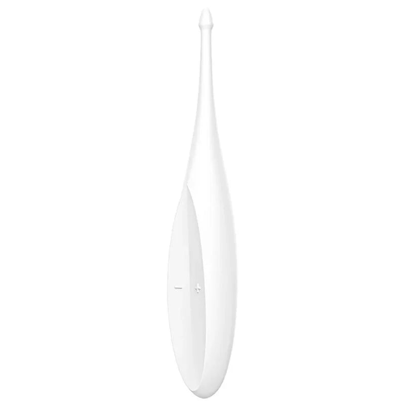 SATISFYER - TWIRLING FUN TIP VIBRATOR WHITE - Happytoys Sexshop: online sex shop for Feeling Happy & Easy 😊 - Discreet geleverd