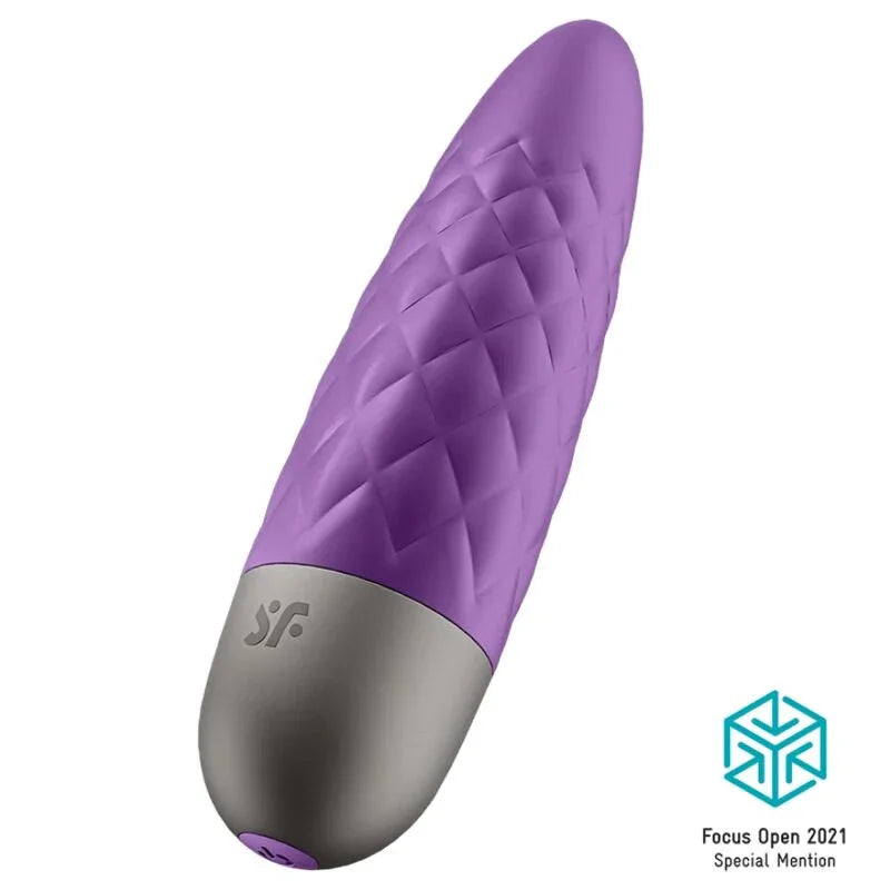 SATISFYER - ULTRA POWER BULLET 5 VIOLETT - Happytoys Sexshop: online sex shop for Feeling Happy & Easy 😊 - Discreet geleverd