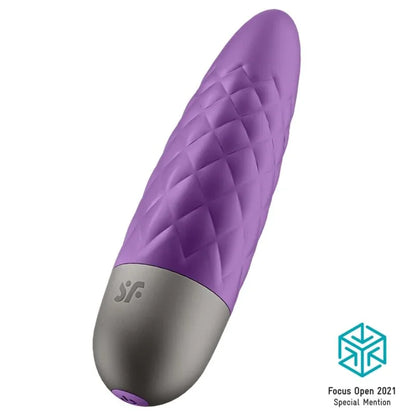 SATISFYER - ULTRA POWER BULLET 5 VIOLETT - Happytoys Sexshop: online sex shop for Feeling Happy & Easy 😊 - Discreet geleverd