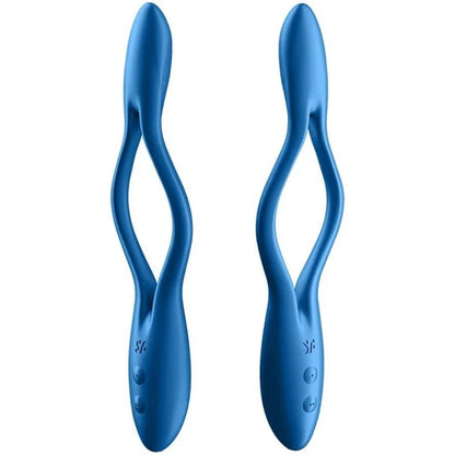 SATISFYER - ELASTIC GAME MULTI VIBRATOR BLUE - Happytoys Sexshop: online sex shop for Feeling Happy & Easy 😊 - Discreet geleverd