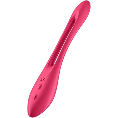 SATISFYER - ELASTIC JOY MULTI VIBRATOR RED - Happytoys Sexshop: online sex shop for Feeling Happy & Easy 😊 - Discreet geleverd