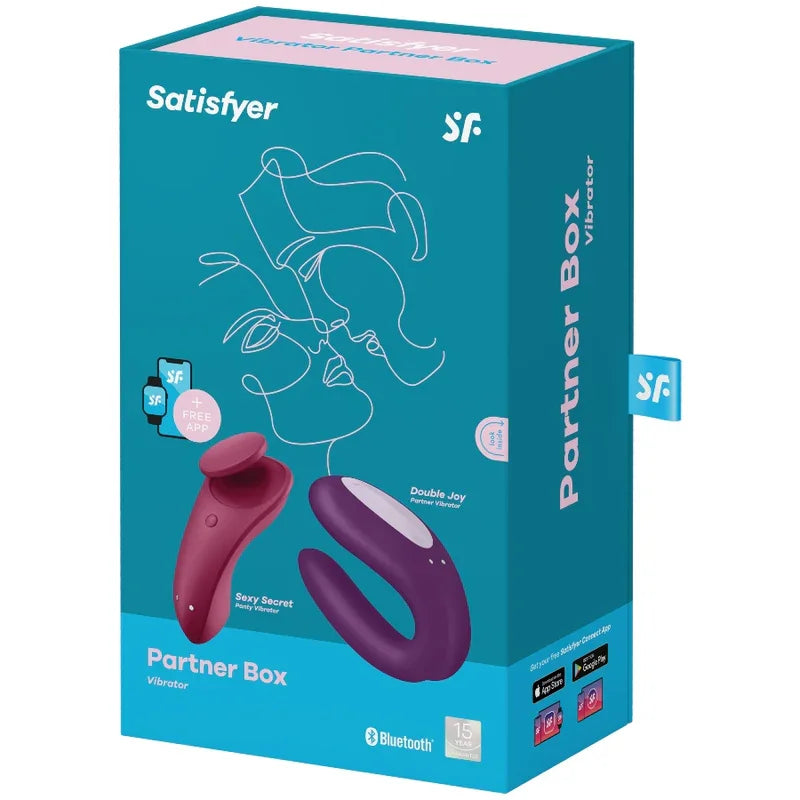 SATISFYER - PARTNER BOX 1 - Happytoys Sexshop: online sex shop for Feeling Happy & Easy 😊 - Discreet geleverd