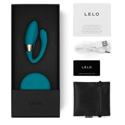 LELO - TIANI DUO BLUE COUPLES MASSAGER - Happytoys Sexshop: online sex shop for Feeling Happy & Easy 😊 - Discreet geleverd