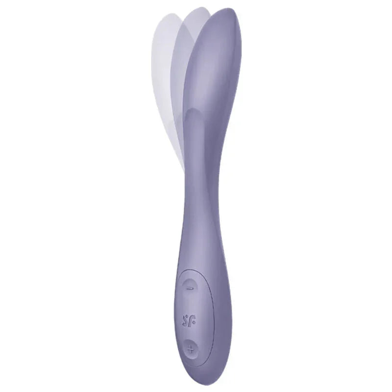 SATISFYER - G-SPOT FLEX 2 MULTI VIBRATOR PURPLE - Happytoys Sexshop: online sex shop for Feeling Happy & Easy 😊 - Discreet geleverd
