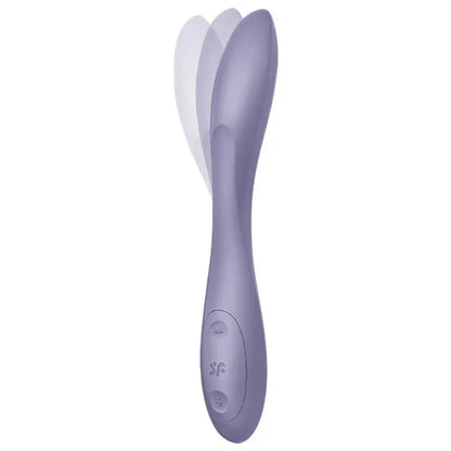 SATISFYER - G-SPOT FLEX 2 MULTI VIBRATOR PURPLE - Happytoys Sexshop: online sex shop for Feeling Happy & Easy 😊 - Discreet geleverd