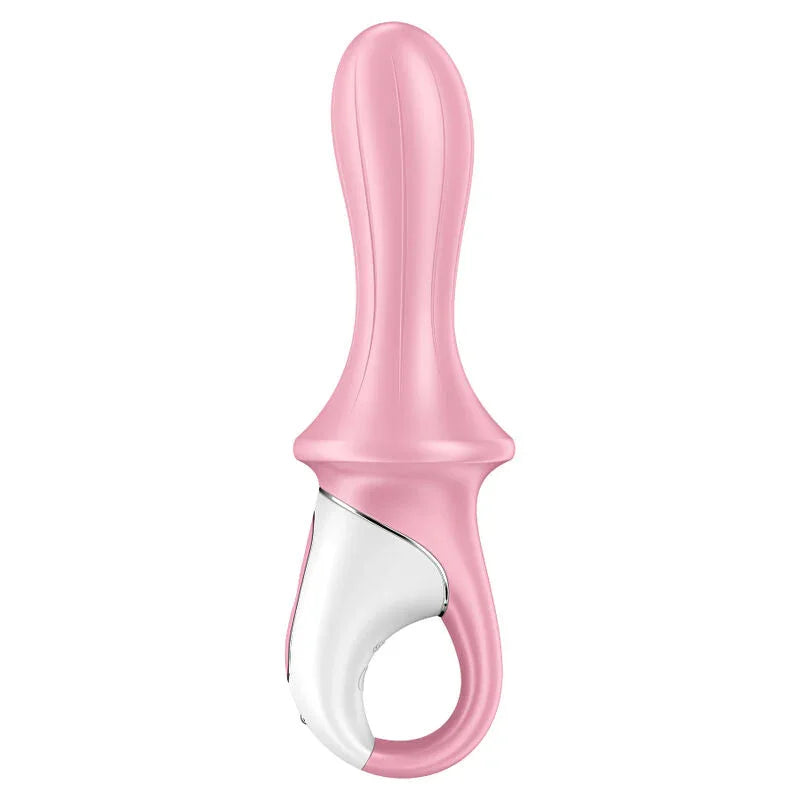 SATISFYER - AIR PUMP BOOTY 5+ INFLATABLE ANAL VIBRATOR PINK - Happytoys Sexshop: online sex shop for Feeling Happy & Easy 😊 - Discreet geleverd
