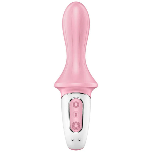 SATISFYER - AIR PUMP BOOTY 5+ INFLATABLE ANAL VIBRATOR PINK - Happytoys Sexshop: online sex shop for Feeling Happy & Easy 😊 - Discreet geleverd