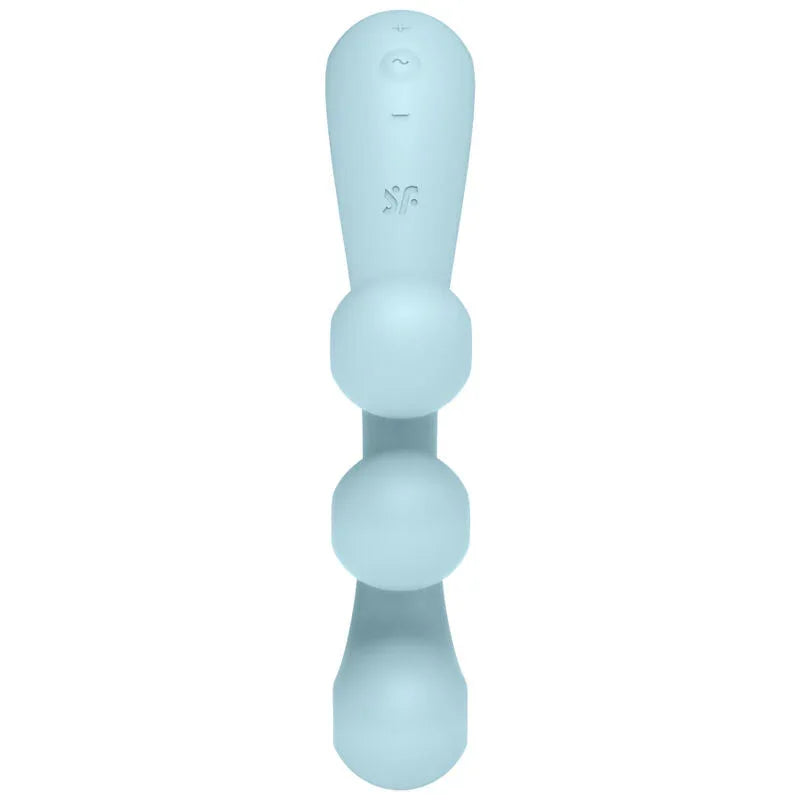 SATISFYER - TRI BALL 2 MULTI VIBRATOR BLUE - Happytoys Sexshop: online sex shop for Feeling Happy & Easy 😊 - Discreet geleverd