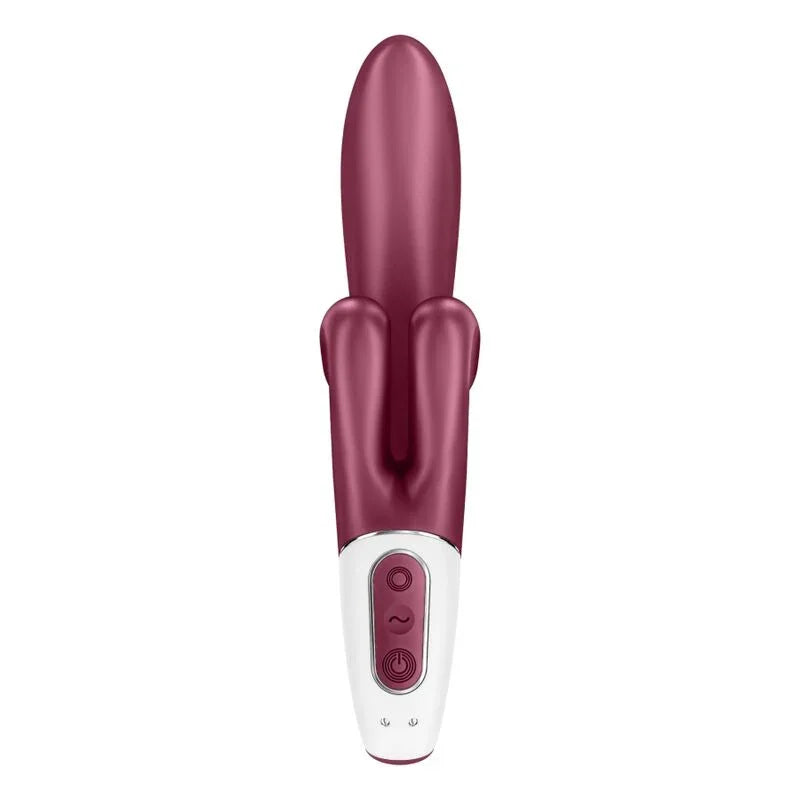 SATISFYER - TOUCH ME RABBIT VIBRATION RED - Happytoys Sexshop: online sex shop for Feeling Happy & Easy 😊 - Discreet geleverd