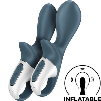 SATISFYER - AIR PUMP BOOTY 2 DARK GREY - Happytoys Sexshop: online sex shop for Feeling Happy & Easy 😊 - Discreet geleverd