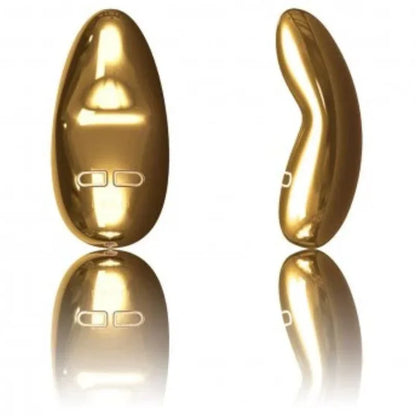 LELO - YVA MASTURBATOR WITH GOLD VIBRATION - Happytoys Sexshop: online sex shop for Feeling Happy & Easy 😊 - Discreet geleverd
