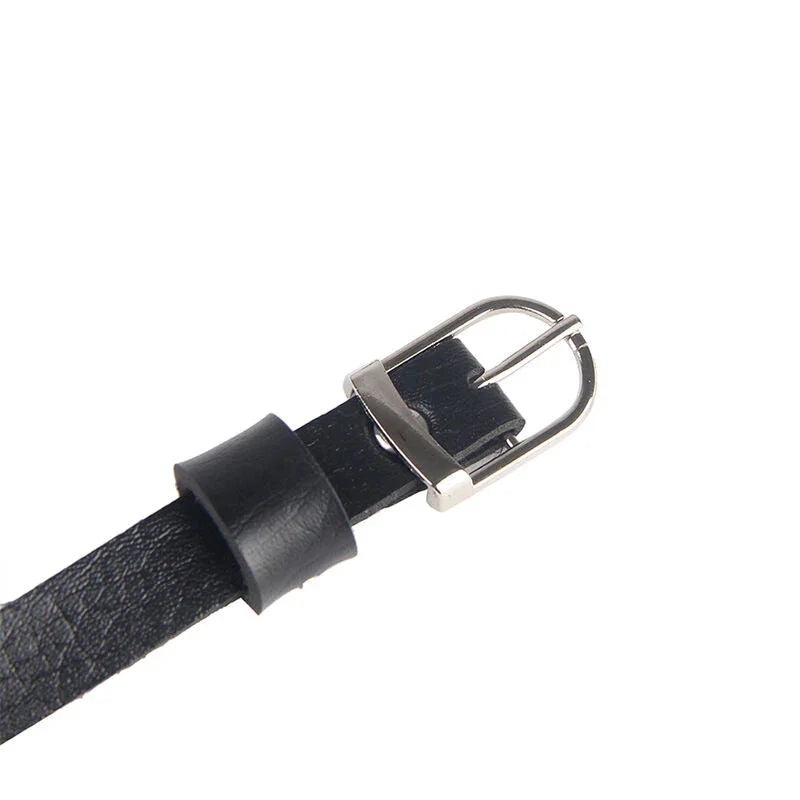 SUBBLIME - CHEST HARNESS LEATHER CHAINS BLACK ONE SIZE - Happytoys Sexshop: online sex shop for Feeling Happy & Easy 😊 - Discreet geleverd