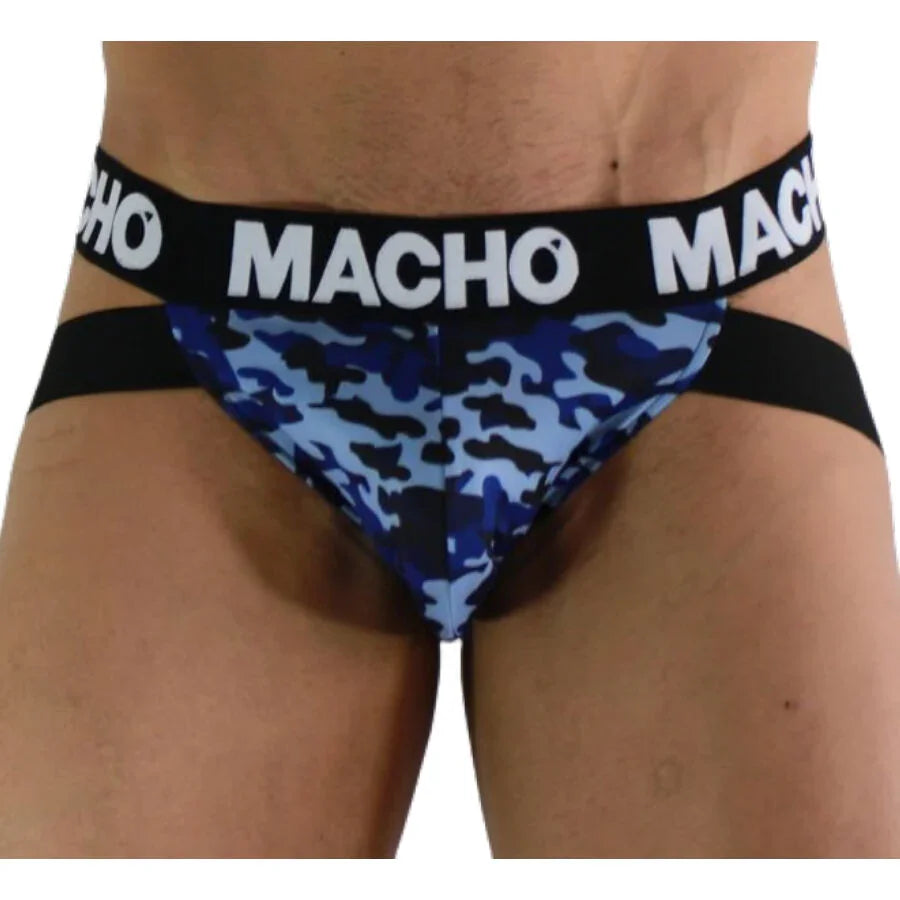 MACHO - MX28MV JOCK MILITARY GREEN S - Happytoys Sexshop: online sex shop for Feeling Happy & Easy 😊 - Discreet geleverd