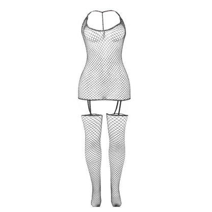 SUBBLIME - 951955 SHINY FISHNET BODYSTOCKING ONE SIZE - Happytoys Sexshop: online sex shop for Feeling Happy & Easy 😊 - Discreet geleverd