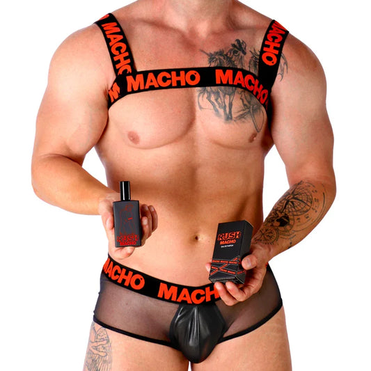 MACHO - RUSH EAU DE PARFUM 30 ML - Happytoys Sexshop: online sex shop for Feeling Happy & Easy 😊 - Discreet geleverd