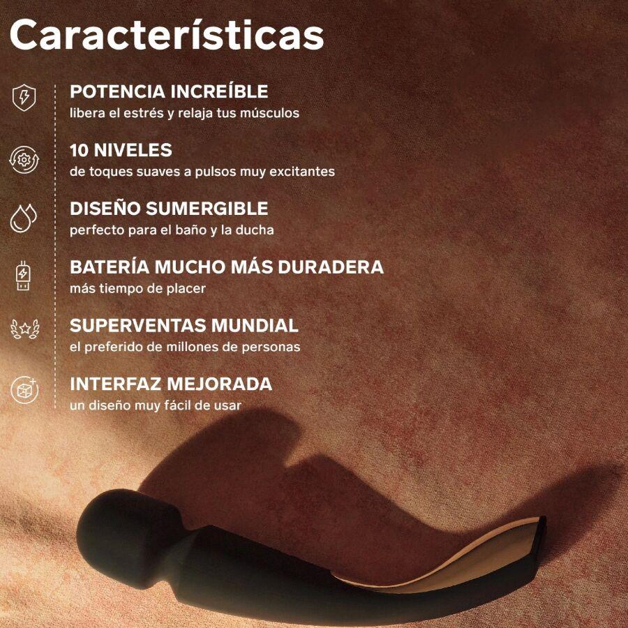 LELO - SMART MEDIUM WAND 2 OCEAN BLUE MASSAGER - Happytoys Sexshop: online sex shop for Feeling Happy & Easy 😊 - Discreet geleverd