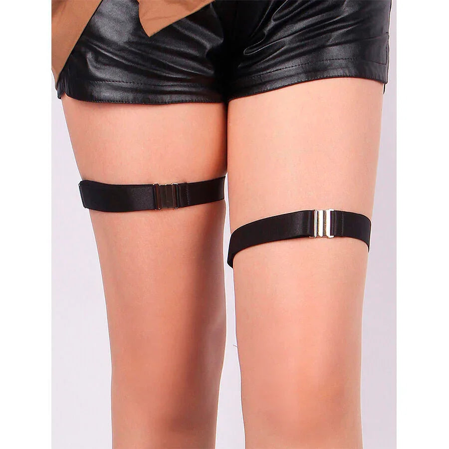 SUBBLIME - 957476 ADJUSTABLE BUCKLES BLACK - Happytoys Sexshop: online sex shop for Feeling Happy & Easy 😊 - Discreet geleverd