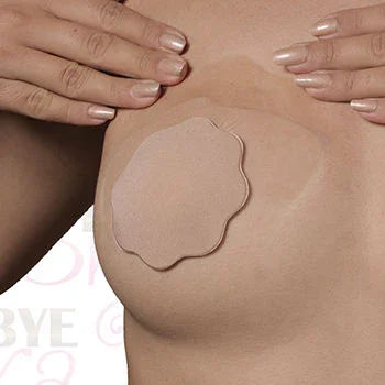 BYE-BRA - BREASTS ENHANCER + NIPPLE COVERS SYLICON CUP A/C - Happytoys Sexshop: online sex shop for Feeling Happy & Easy 😊 - Discreet geleverd
