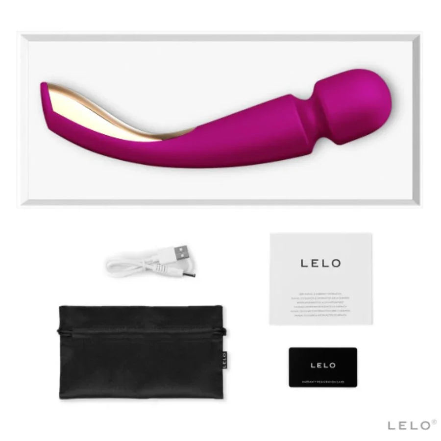 LELO - SMART WAND 2 BLACK - Happytoys Sexshop: online sex shop for Feeling Happy & Easy 😊 - Discreet geleverd